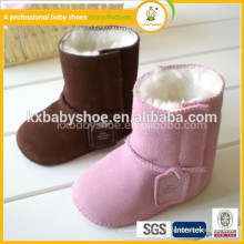 Novo estilo de moda adorável quente barato bebê inverno botas